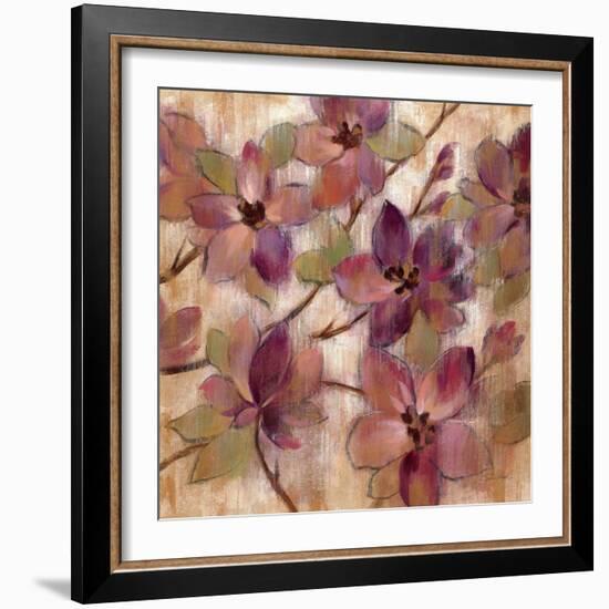 Magenta Branch II-Silvia Vassileva-Framed Art Print