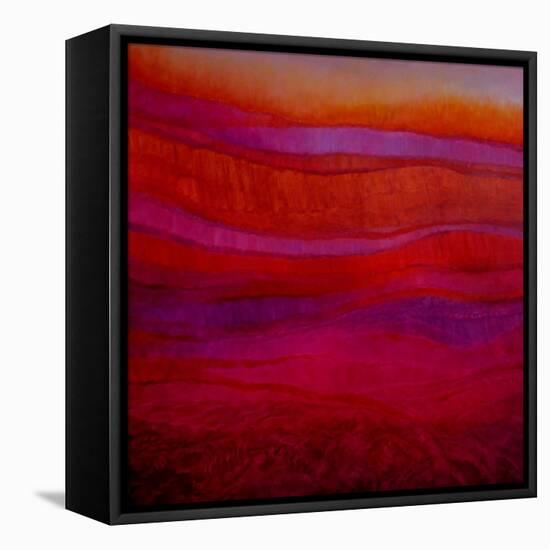 Magenta Deep, 2018-Lee Campbell-Framed Premier Image Canvas