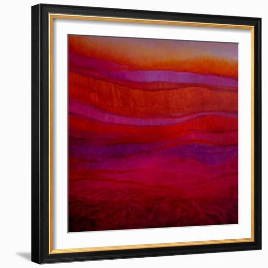 Magenta Deep, 2018-Lee Campbell-Framed Premium Giclee Print