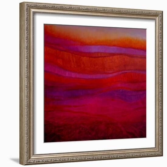 Magenta Deep, 2018-Lee Campbell-Framed Giclee Print