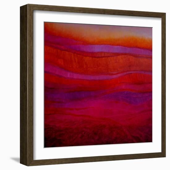 Magenta Deep, 2018-Lee Campbell-Framed Giclee Print