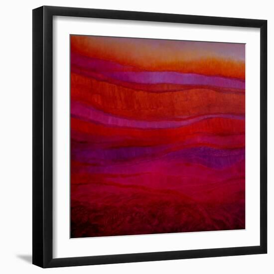 Magenta Deep, 2018-Lee Campbell-Framed Giclee Print