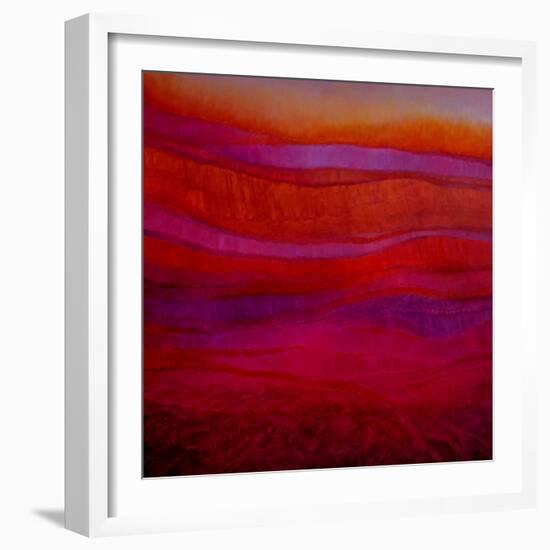 Magenta Deep, 2018-Lee Campbell-Framed Giclee Print