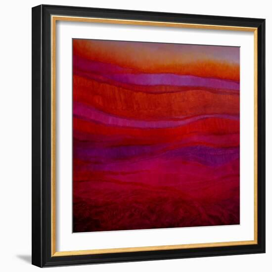 Magenta Deep, 2018-Lee Campbell-Framed Giclee Print