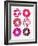 Magenta Donuts-Cat Coquillette-Framed Giclee Print