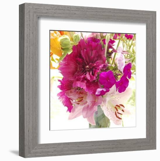 Magenta Hollylock-Judy Stalus-Framed Art Print