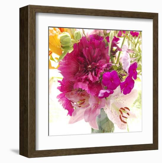 Magenta Hollylock-Judy Stalus-Framed Art Print