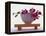 Magenta Orchids in White Bowl-Colin Anderson-Framed Premier Image Canvas