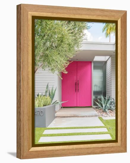 Magenta Pink Doors-Tom Windeknecht-Framed Premier Image Canvas