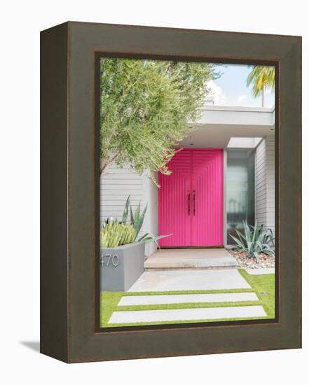 Magenta Pink Doors-Tom Windeknecht-Framed Premier Image Canvas