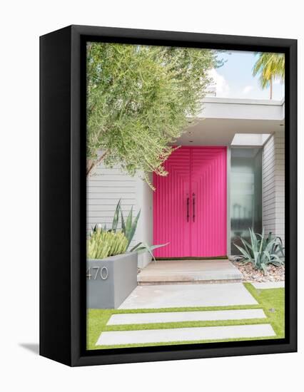 Magenta Pink Doors-Tom Windeknecht-Framed Premier Image Canvas