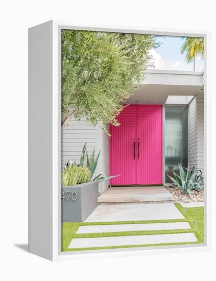 Magenta Pink Doors-Tom Windeknecht-Framed Premier Image Canvas