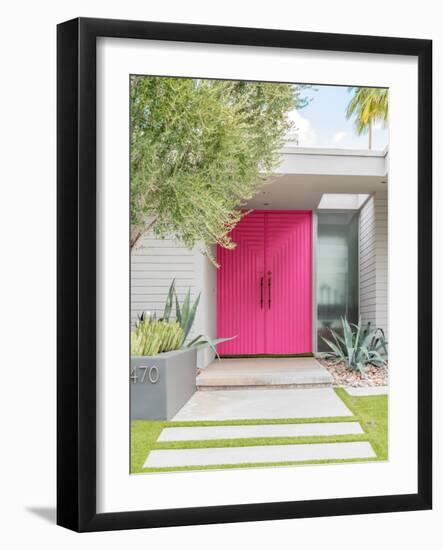 Magenta Pink Doors-Tom Windeknecht-Framed Photographic Print