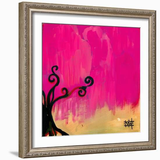 Magenta Tree-Natasha Wescoat-Framed Giclee Print