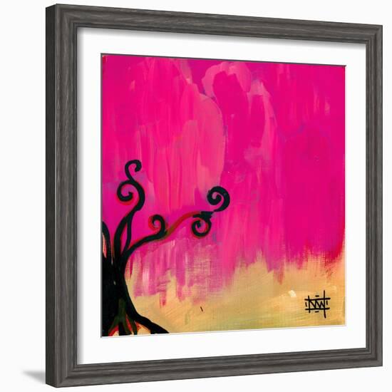 Magenta Tree-Natasha Wescoat-Framed Giclee Print