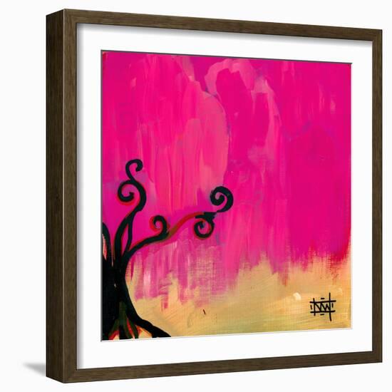 Magenta Tree-Natasha Wescoat-Framed Giclee Print