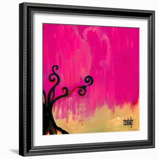 Magenta Tree-Natasha Wescoat-Framed Giclee Print