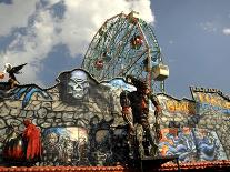 Coney Island: Ghost House-Maggie Downing-Framed Photographic Print