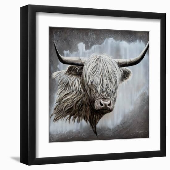 Maggie Moo Coo-Angela Bawden-Framed Art Print