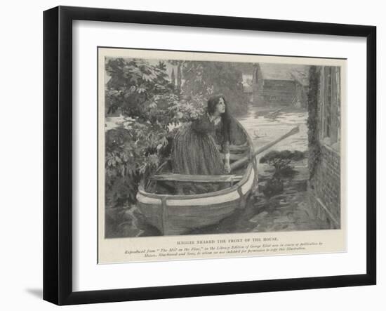 Maggie Neared the Front of the House-William Hatherell-Framed Giclee Print