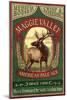 Maggie Valley, North Carolina - Elk Pale Ale-Lantern Press-Mounted Art Print