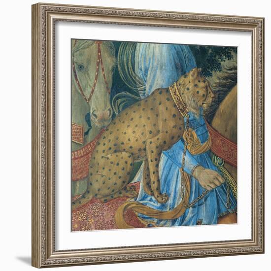 Magi Chapel. Journey of the Magi (the Magi Ride)-Benozzo Gozzoli-Framed Giclee Print