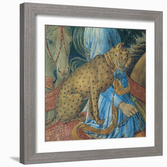 Magi Chapel. Journey of the Magi (the Magi Ride)-Benozzo Gozzoli-Framed Giclee Print