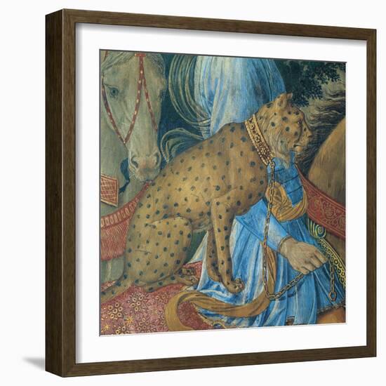 Magi Chapel. Journey of the Magi (the Magi Ride)-Benozzo Gozzoli-Framed Giclee Print