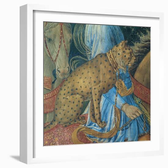 Magi Chapel. Journey of the Magi (the Magi Ride)-Benozzo Gozzoli-Framed Giclee Print