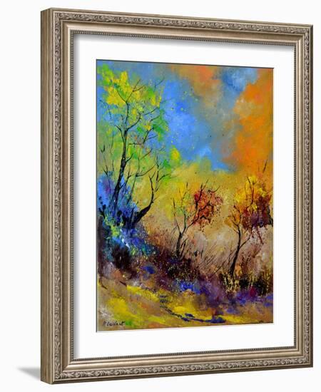 Magic Autumn in the Wood-Pol Ledent-Framed Art Print