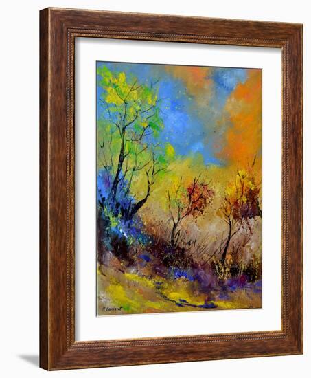 Magic Autumn in the Wood-Pol Ledent-Framed Art Print