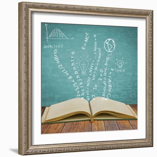 Magic Book-jannoon028-Framed Photographic Print