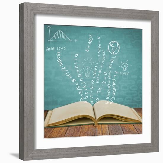 Magic Book-jannoon028-Framed Photographic Print