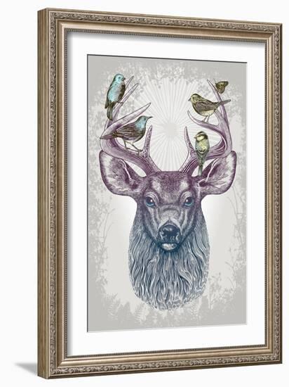 Magic Buck-Rachel Caldwell-Framed Art Print