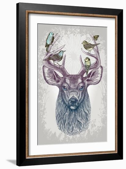 Magic Buck-Rachel Caldwell-Framed Art Print