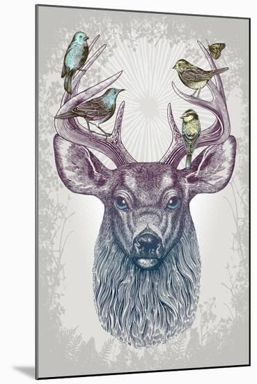 Magic Buck-Rachel Caldwell-Mounted Art Print