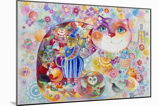 Magic Circus-Oxana Zaiko-Mounted Giclee Print