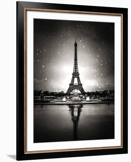 Magic Eiffel-Blonde Attitude-Framed Art Print