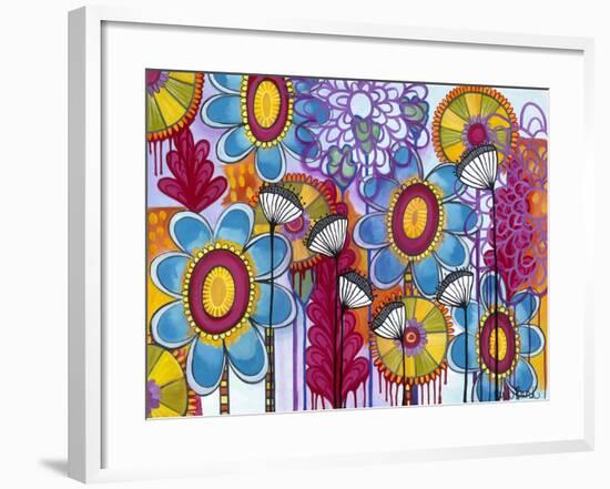 Magic Garden-Carla Bank-Framed Giclee Print