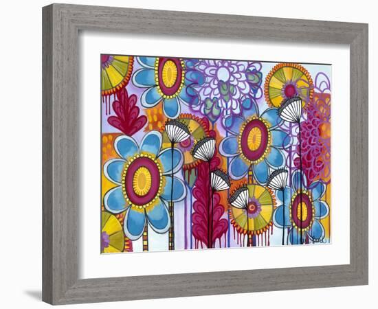 Magic Garden-Carla Bank-Framed Giclee Print