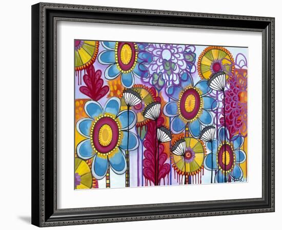 Magic Garden-Carla Bank-Framed Giclee Print