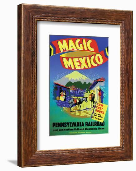 Magic Mexico-null-Framed Premium Giclee Print