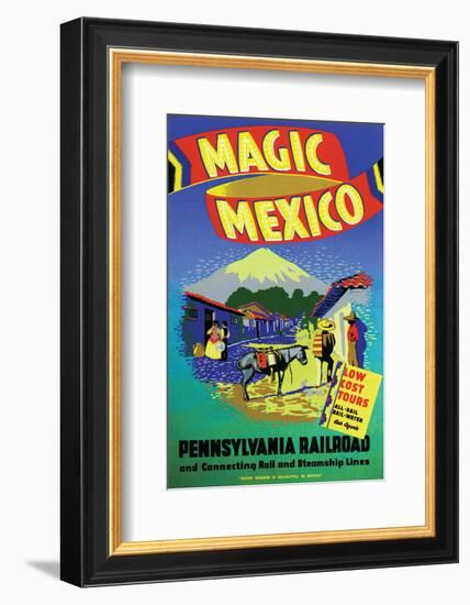 Magic Mexico-null-Framed Premium Giclee Print