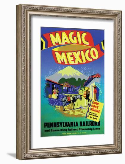 Magic Mexico-null-Framed Art Print