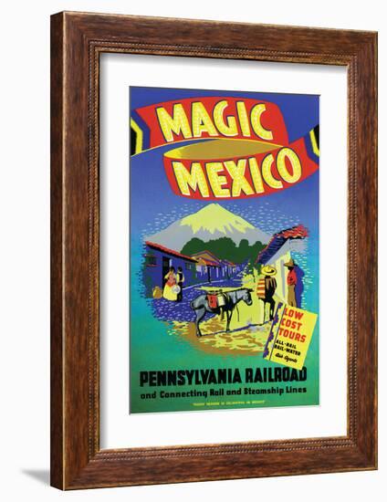 Magic Mexico-null-Framed Art Print