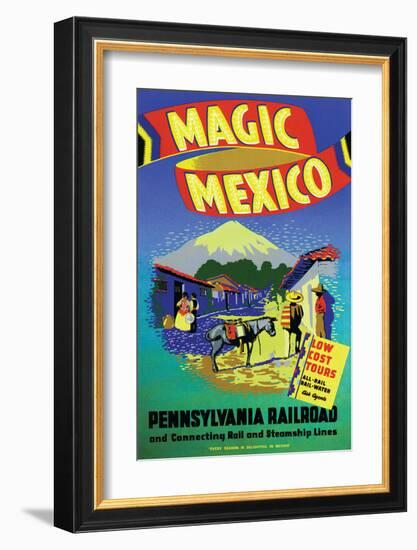 Magic Mexico-null-Framed Art Print