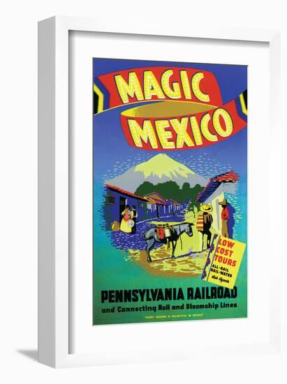 Magic Mexico-null-Framed Art Print