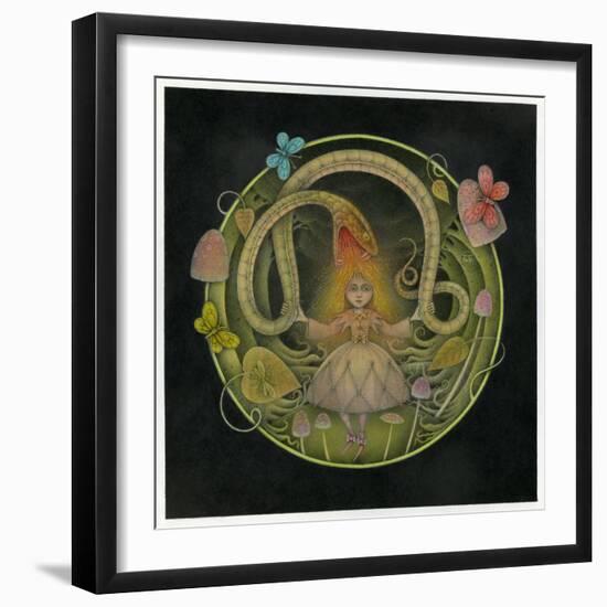 Magic Mushrooms-Wayne Anderson-Framed Giclee Print