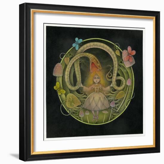 Magic Mushrooms-Wayne Anderson-Framed Giclee Print