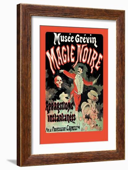 Magic Noire-Jules Chéret-Framed Art Print